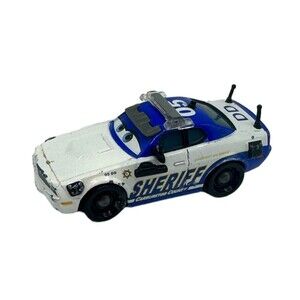 Disney Pixar Cars Sheriff Carburetor County Didi 05 Diecast Car HTF
